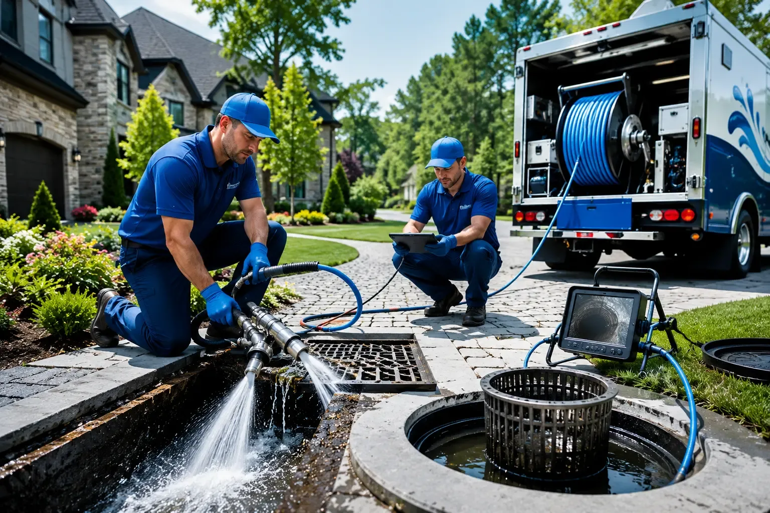 Local outdoor drain cleaning professionals in Lowell, OH