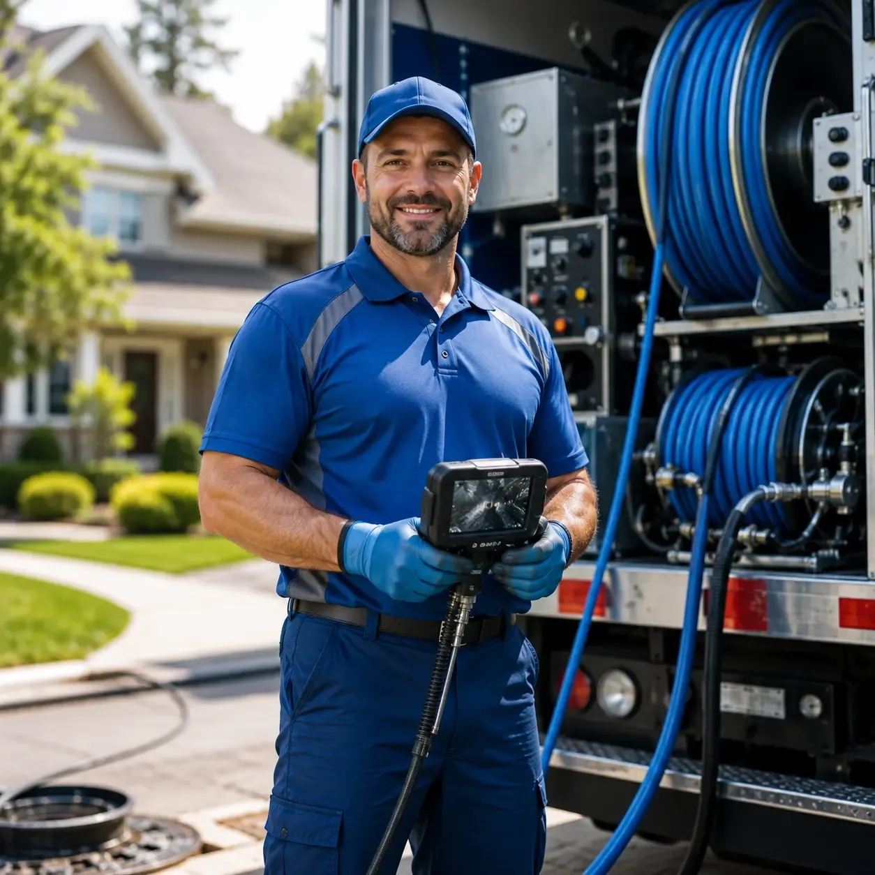 Local outdoor drain cleaning specialists in Lowell, OH